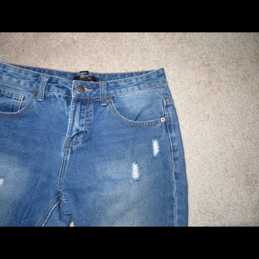 Forever 21 Distressed Jeans